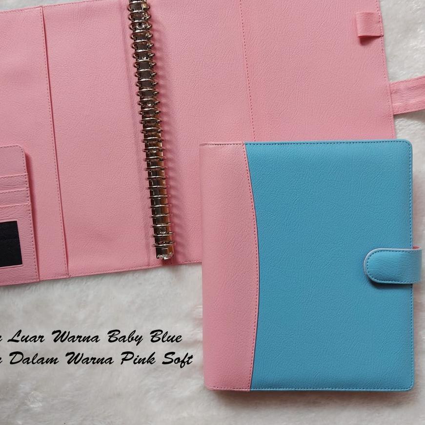 

*Ready Stock* BINDER POLOS 5 VARIAN KOMBINASI WARNA LUAR DAN DALAM UKURAN A5 DAN B5 top