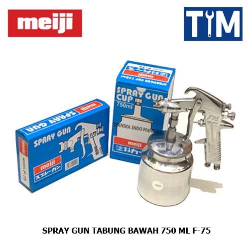 MEIJI Semprotan Cat 750 ML Tabung Bawah / Spray Gun F-75