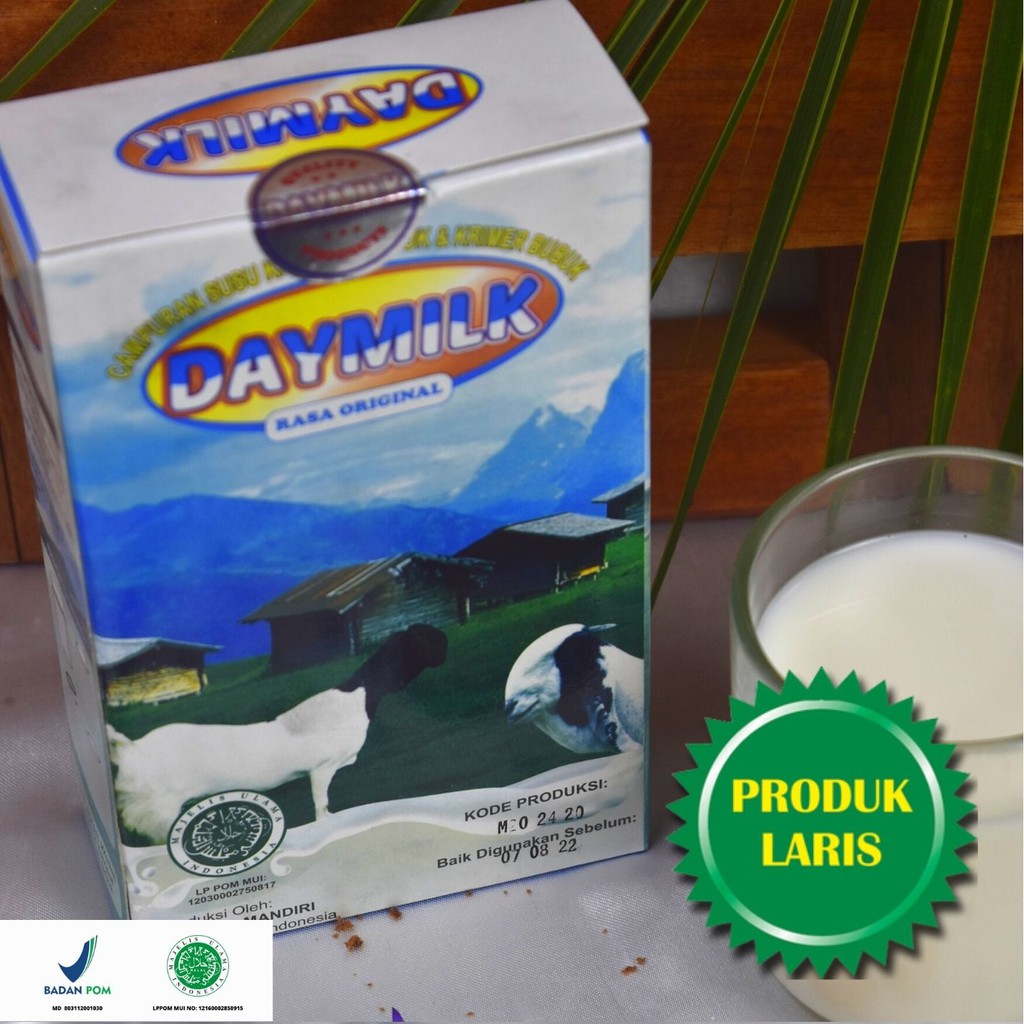 

Susu Kambing Etawa Bubuk DAYMILK 200gr Halal Bpom