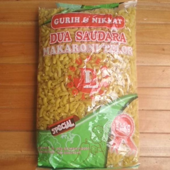 

DUA SAUDARA Makaroni Telor (Bantet) 1kg