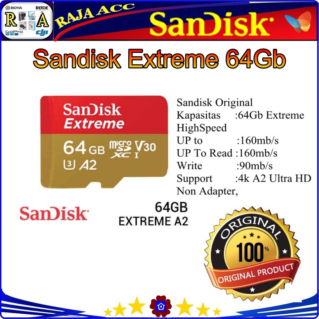 Sandisk micro sd extreme 64gb