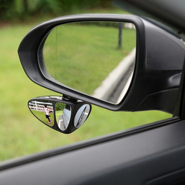 New Triple Blind Spot Mirror Wide Angle |  Kaca Spion 3 Sudut Tambahan