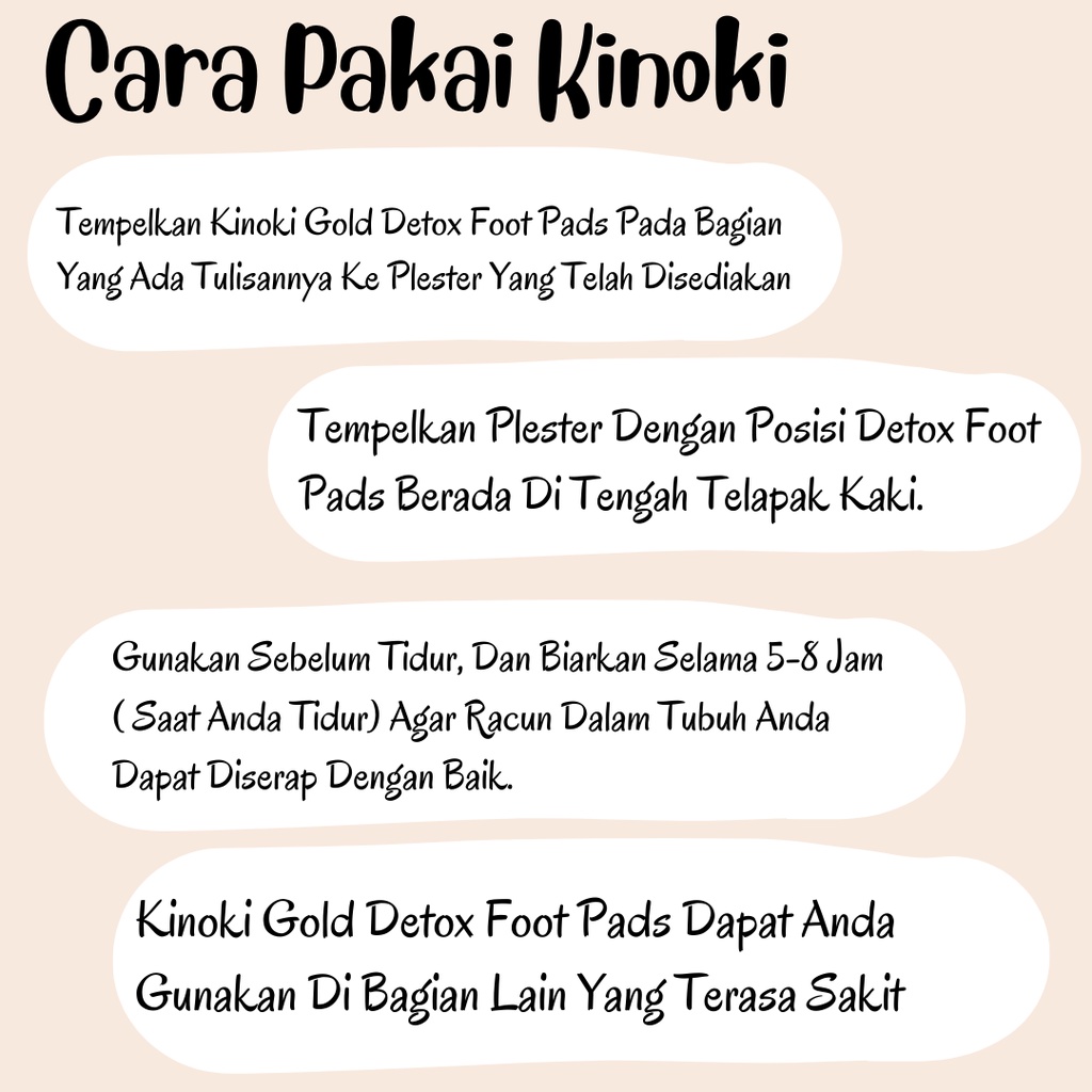 Kinoki Detox Foot Patch Gold Premium Koyo Kaki Herbal Penyerap Racun Obat Herbal Asam Urat Nyeri Sendi Lambung Mual Masuk Angin Pegal Linu Paling Ampuh Original