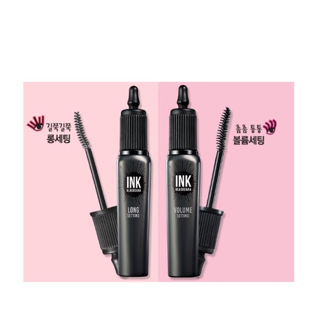PERIPERA Ink Blackcara + Mini Makeup Remover