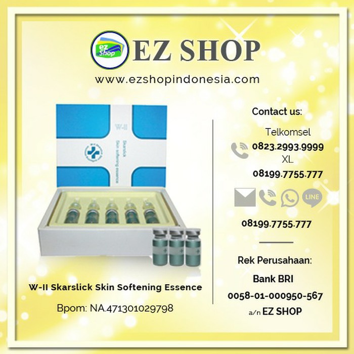 Dijual wii Skarslick penghilang bekas luka Limited