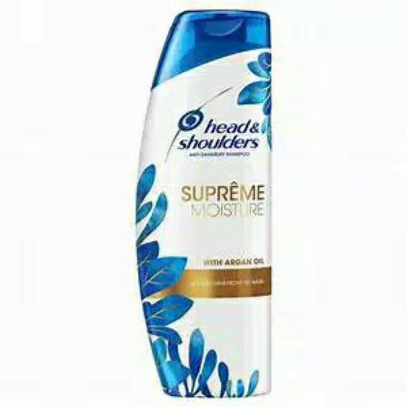 SHAMPOO HEAD &amp; SHOULDERS Anti KETOMBE SUPREME MOISTURE 135-300 ML (TERBARU)