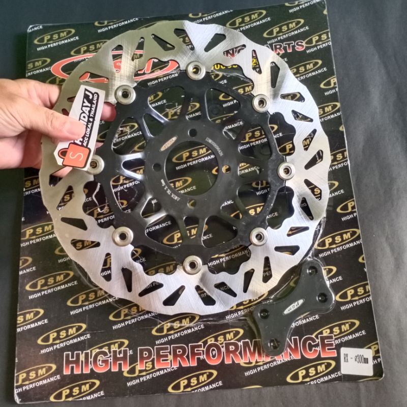 piringan cakram KTC PSM floating Rx King piringan rxking king New jupiterz fizr vega vega r jupiter . ukuran 300mm-2