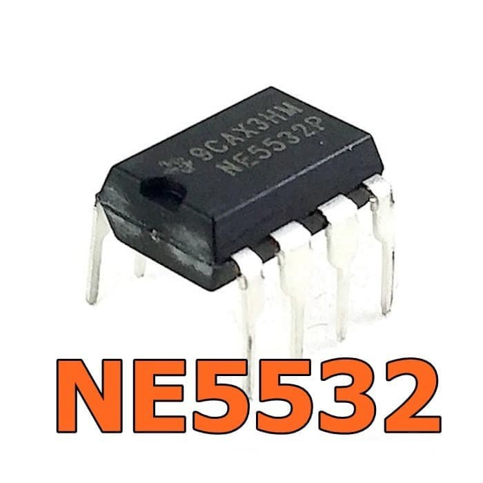 IC NE5532 NE 5532 Dual Low Noise Operational Amplifier Audio DIP8