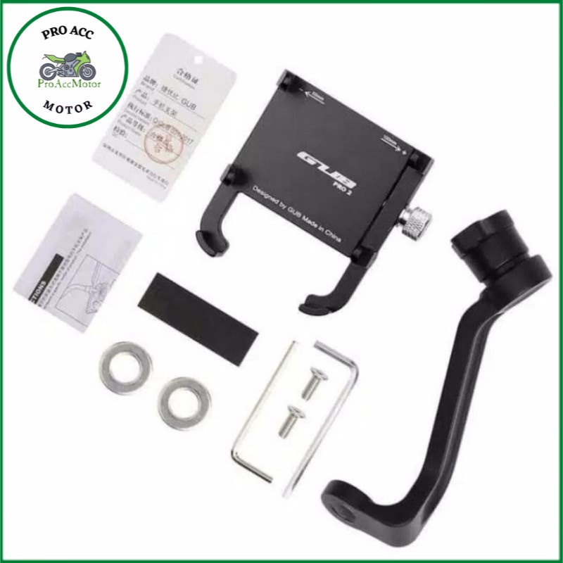 GUB PRO 2 HOLDER HP/HANDPHONE/GPS motor NMAX AEROX VARIO NEW NMAX ADV PCX MIO XMAX FREEGO LEXI (COD)