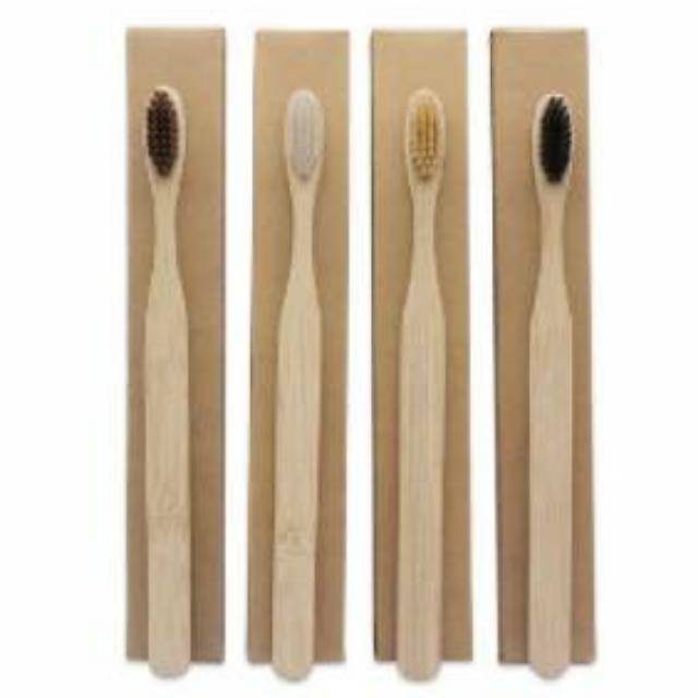 Sikat Gigi Bambu Ramah Lingkungan / Bamboo Toothbrush Go Green