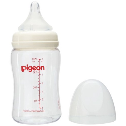 Pigeon Botol Susu Sof Touch Peristaltic Plus Dot Wide Neck 160ml dan 240ml