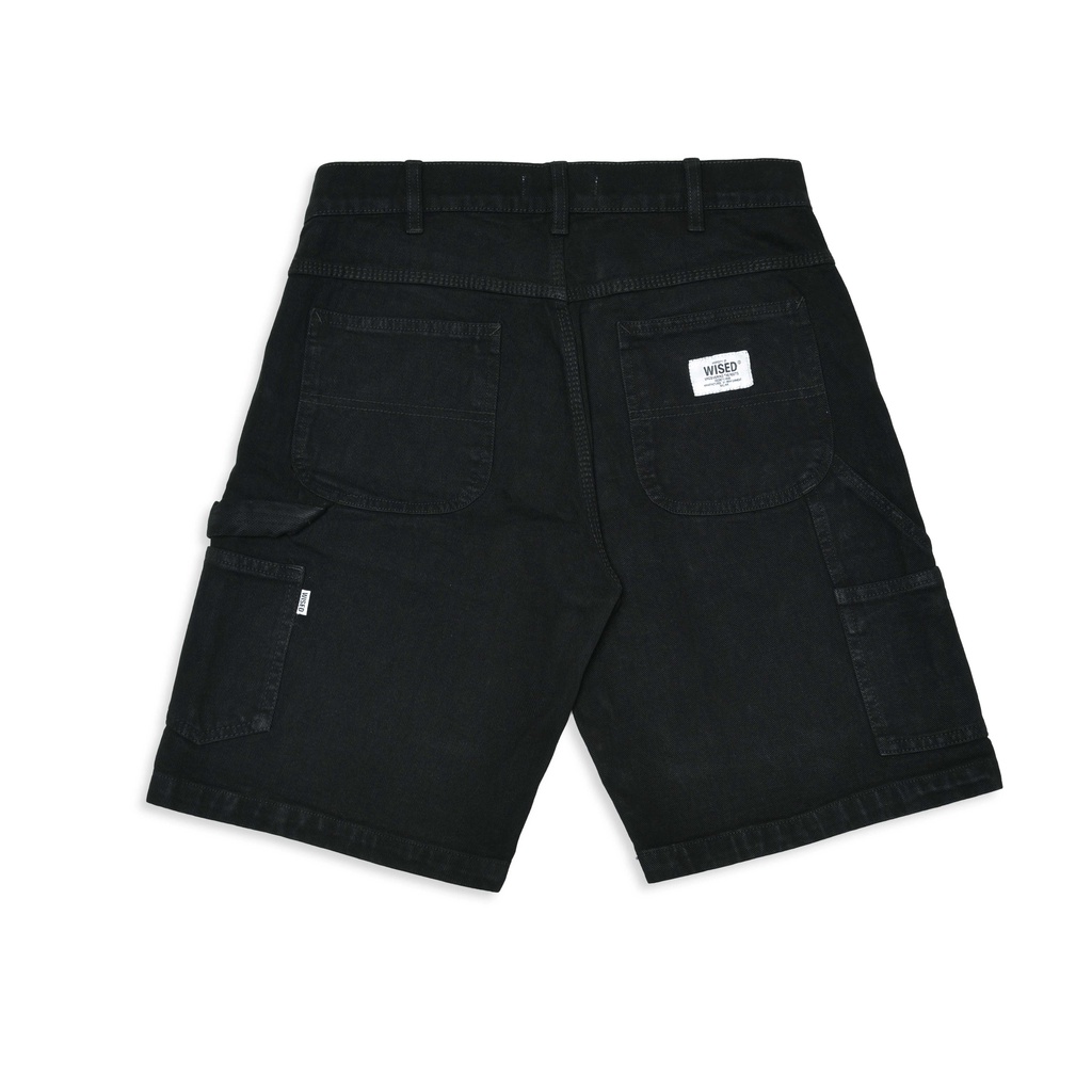 WISED | KRIEF BLACK | CARPENTER SHORT PANTS