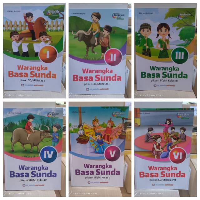 Warangka Basa Sunda SD Kelas 1-6  K13N Pustaka Andromedia