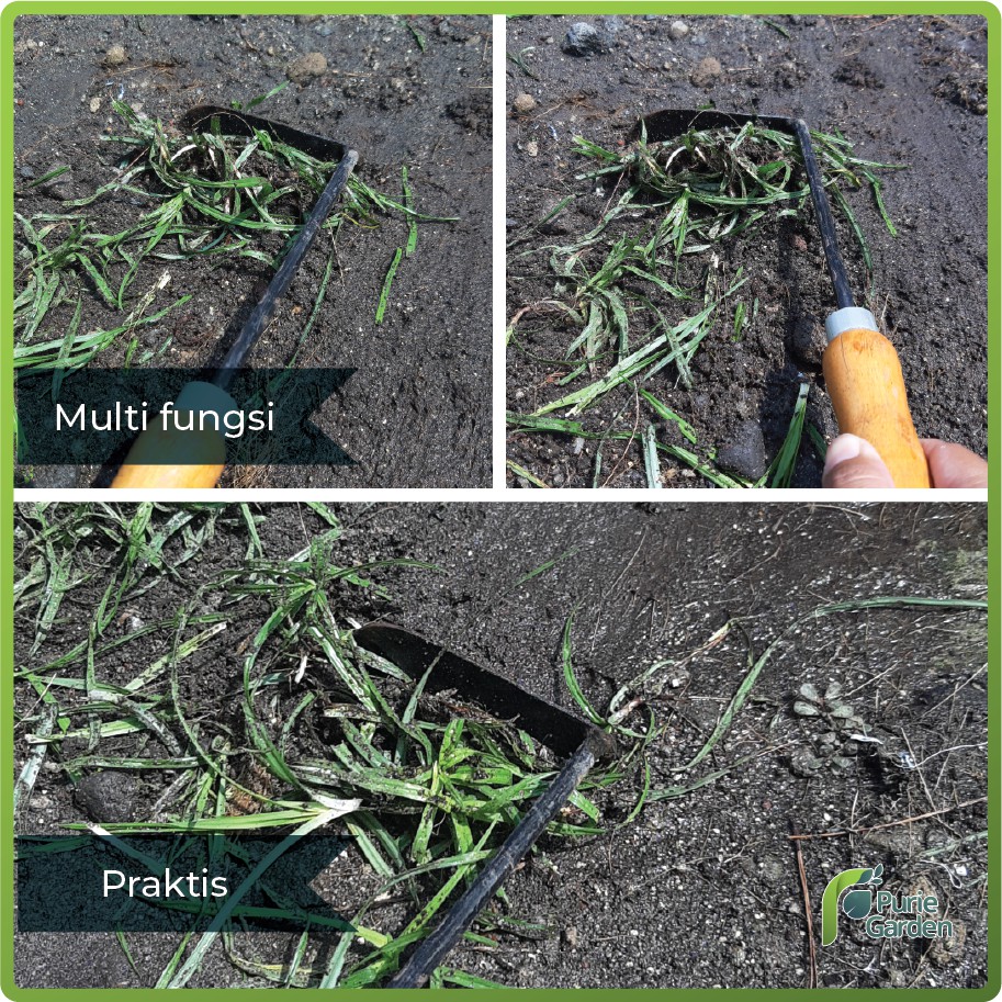 Cangkul Mini Koret Cangkul Miring Berkebun Puriegarden PG.SBY