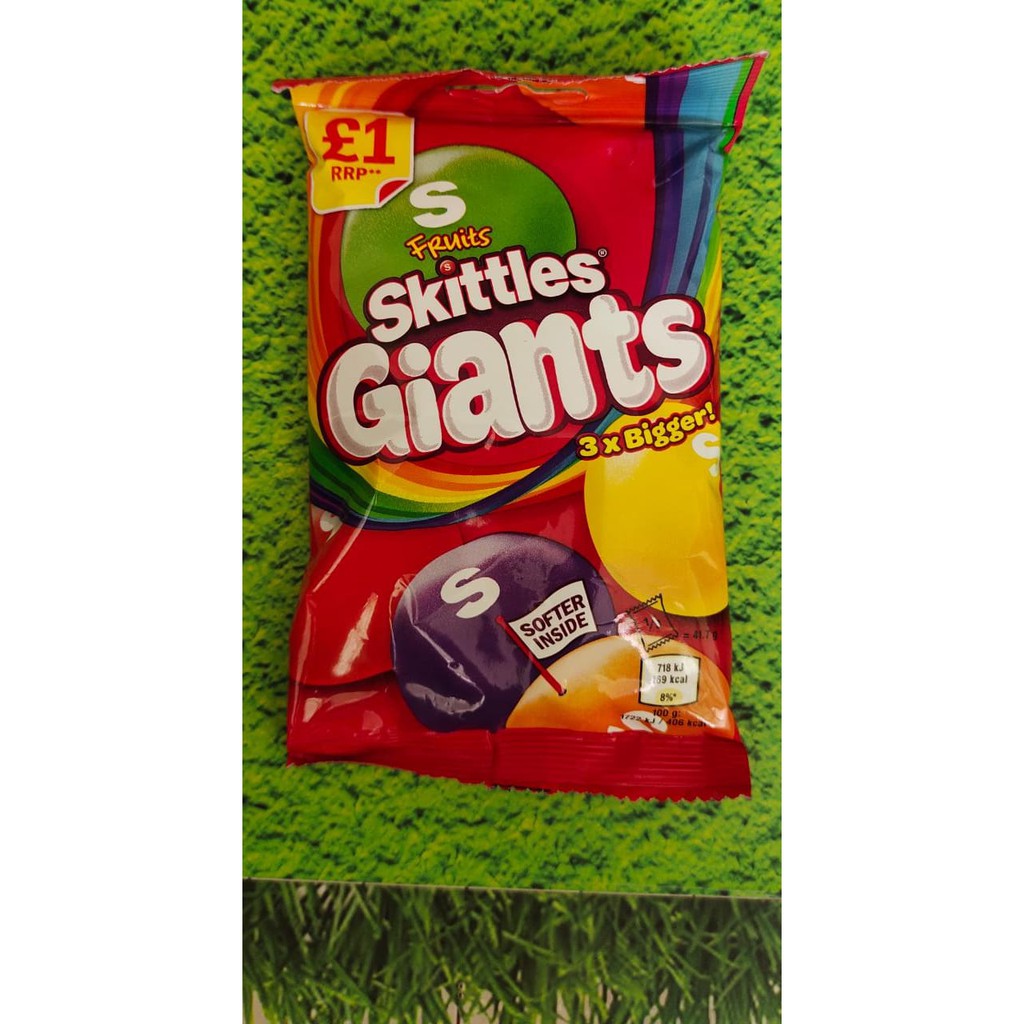 Skittles Giants 3x Bigger!