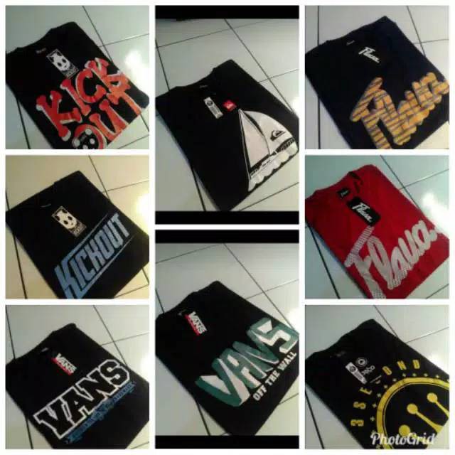 Grosir kaos distro bandung ECER / GROSIR
