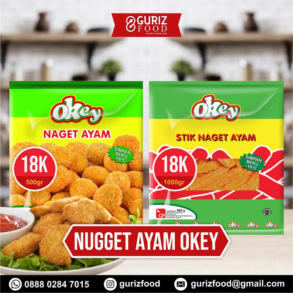 

Nugget okey ayam - 500 gram