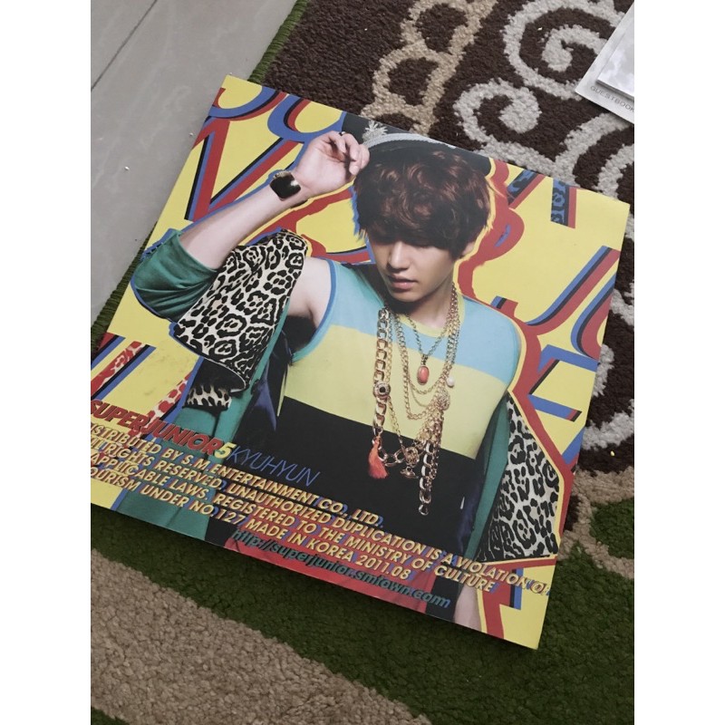 super Junior kyuhyun mr simple album official RARE