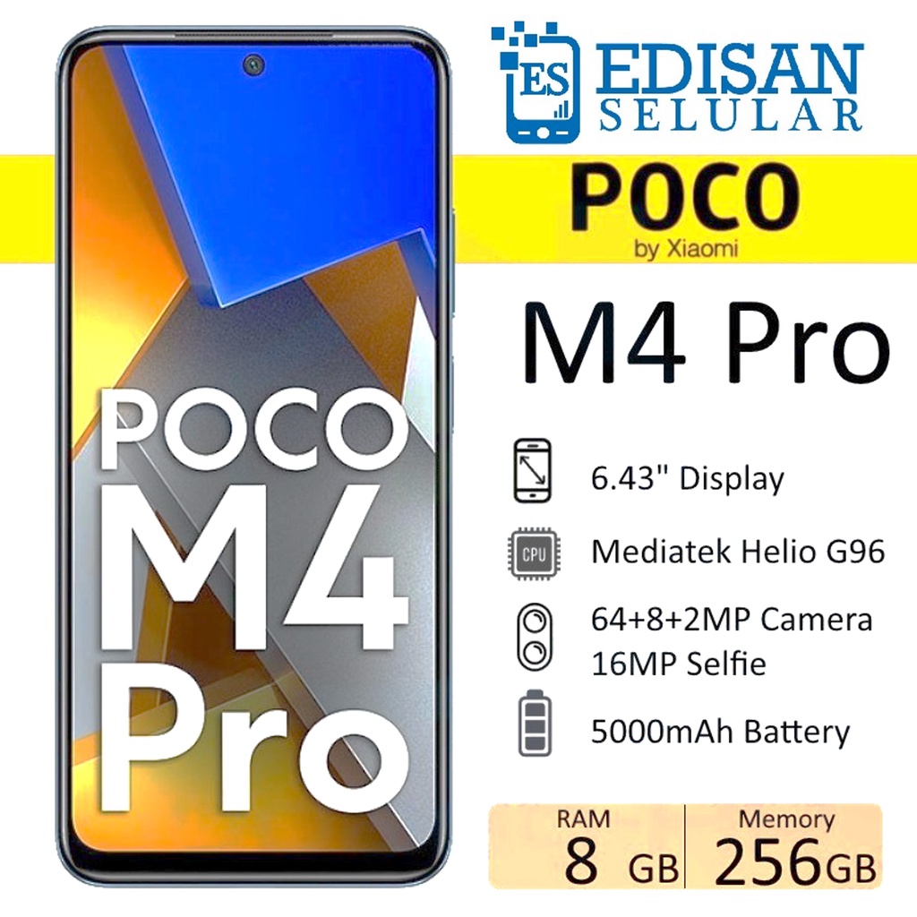 Xiaomi Poco M4 Pro 8/256 GB - 6/128GB Garansi Resmi