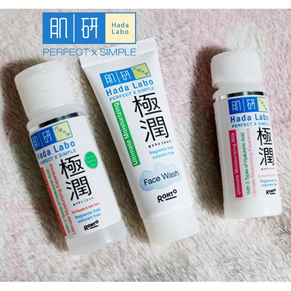 Hada Labo Starter Pack [Gokujyun/Shirojyun/Alfa] ✔100% Ori ✔BPOM✔