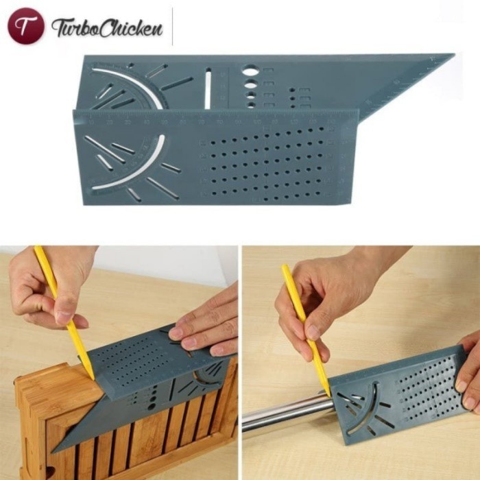 

Cuci Gudang Penggaris Siku Mitre / Marking 3D Woodworking Murah