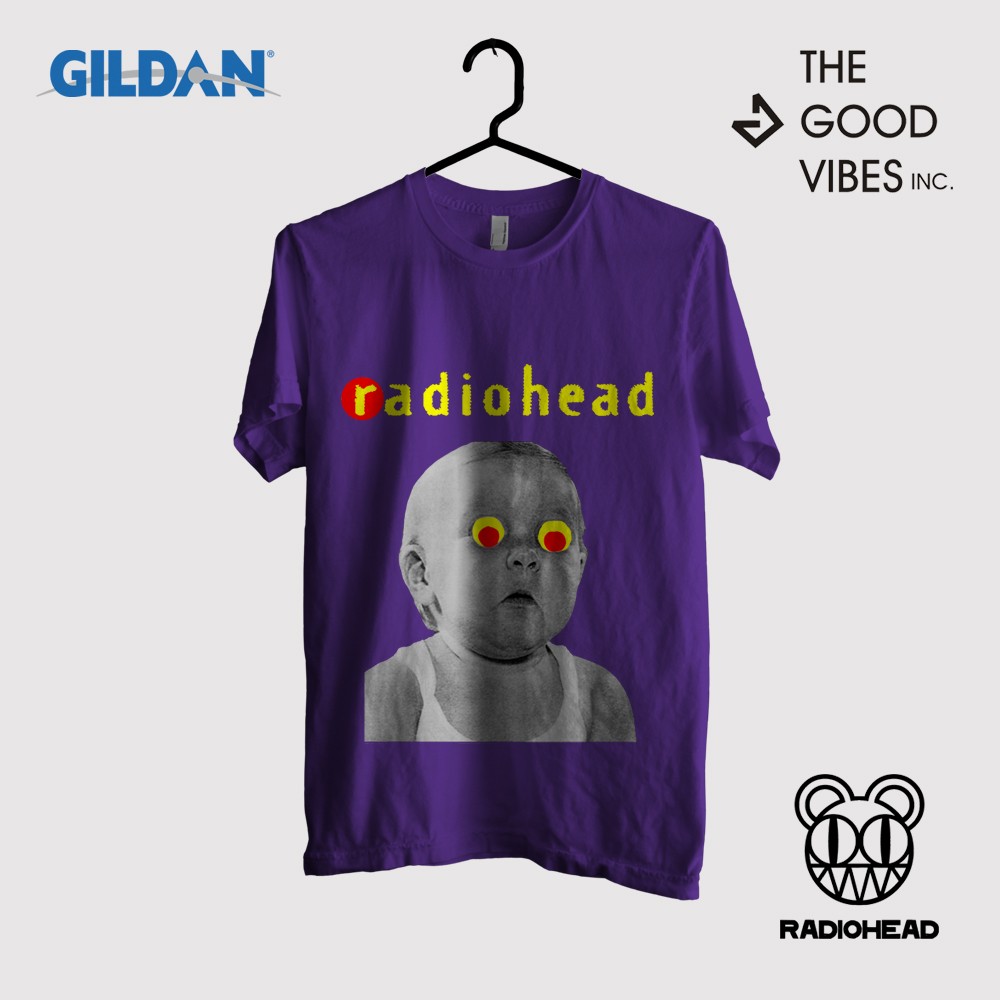 Kaos Band Radiohead   - Pablo Honey Tour Tshirt