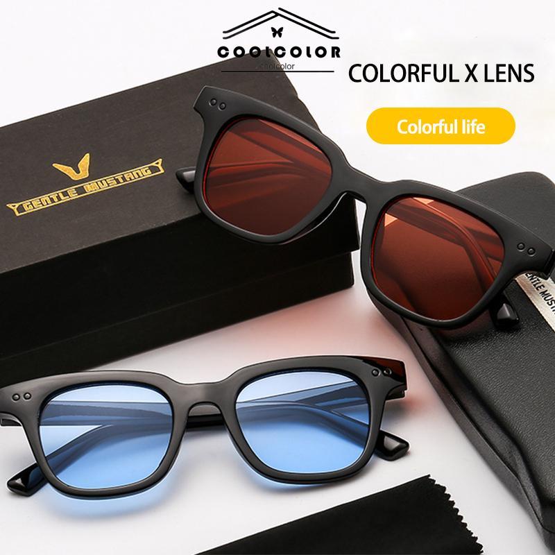 COD1 Pcs Korea Kacamata Hitam Wanita Kacamata Anti Radiasi Blueray Warna Permen Uniseks Sunglasses- cl