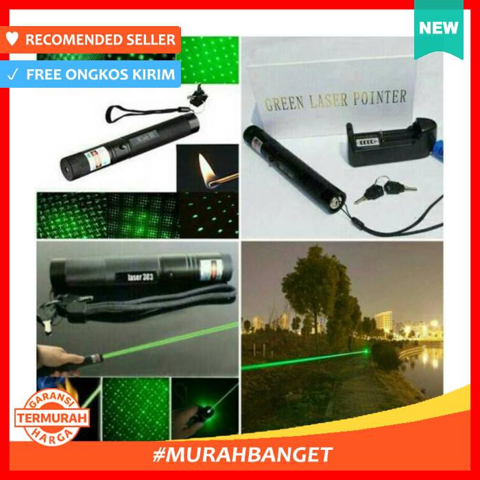 

Green Laser Pointer Rechargable 303 Laser Hijau