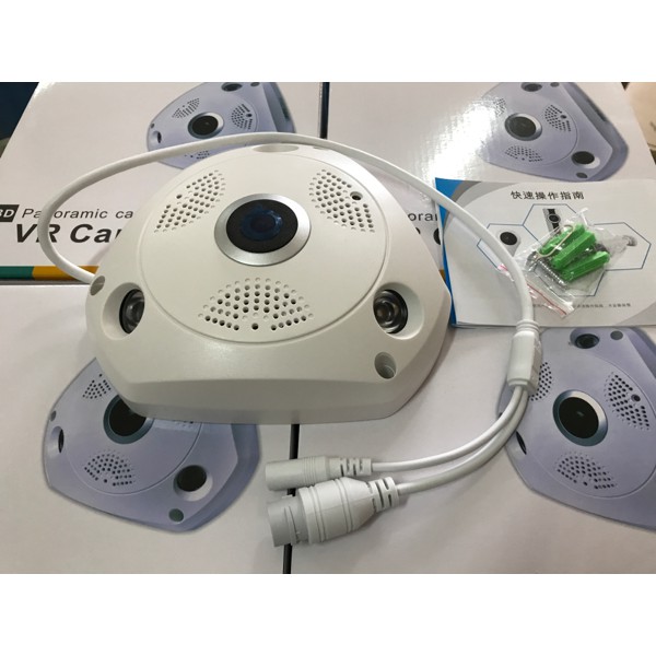 UPDATE TERMURAH  VR CAMERA 3D / IP Camera Wireless VR 360 Panoramic