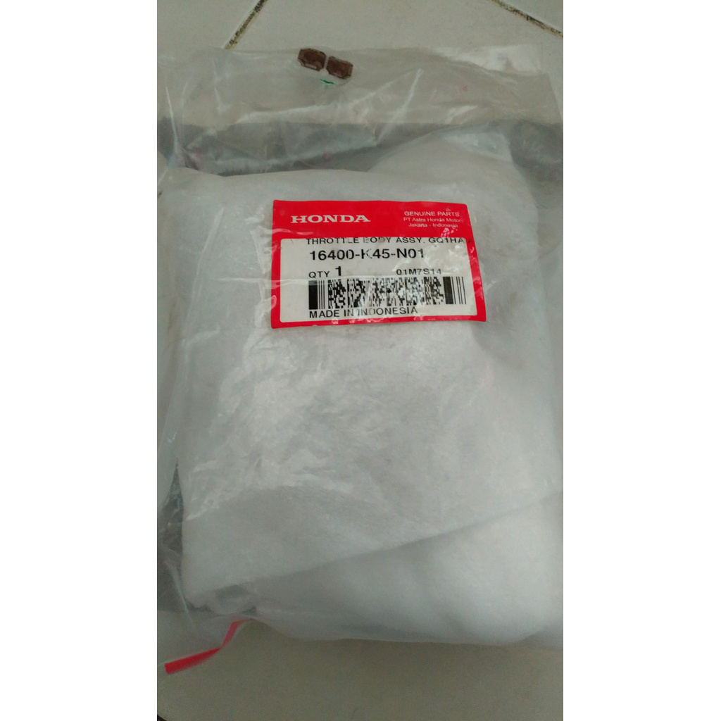 (100% Ori ) Throttle Body Assy CBR150 Lampu Halogen (16400-K45-N01) bagus bos