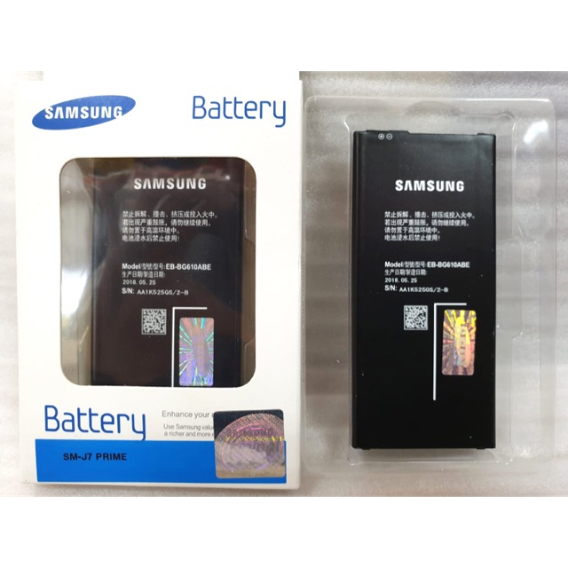 BATERAI BATRE SAMSUNG GALAXY J7PRIME G610 J4 PLUS J415 J6 PLUS J615 A710 A7 2016 ORIGINAL