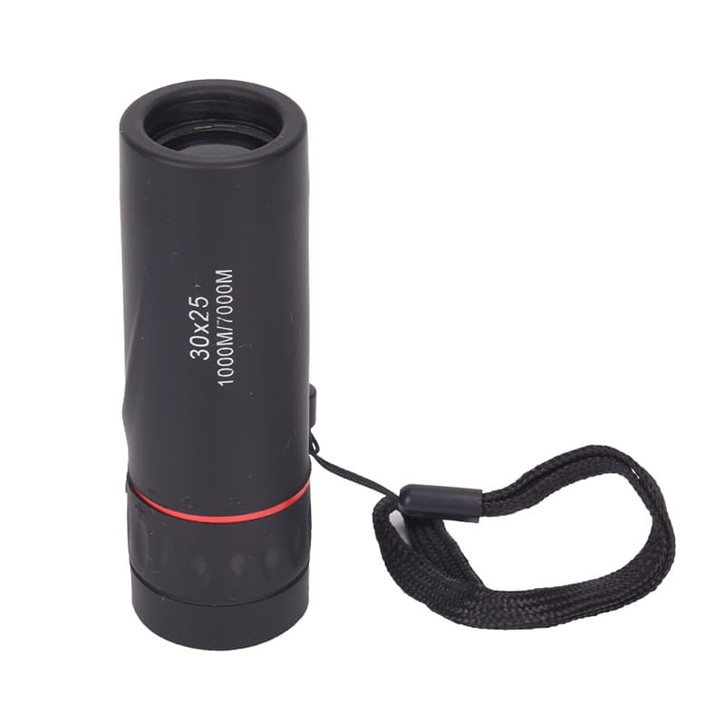 Teropong single 30x25 monocular 30x25 optical monocular night vision waterproof focus telescope zoomable 10x scope