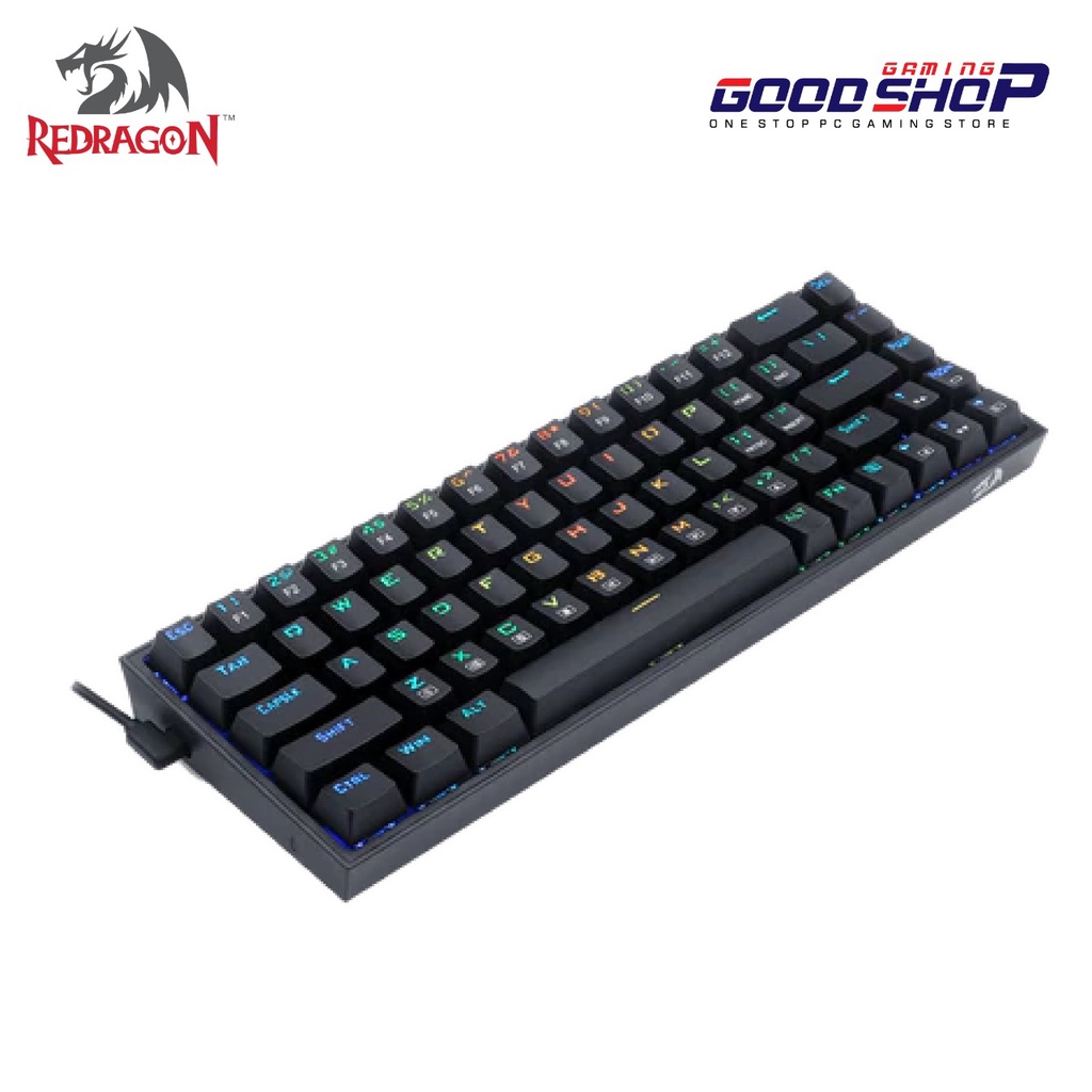 Redragon CASTOR K631 Universal RGB 68 Keys Mech - Gaming Keyboard