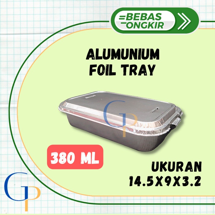 Alumunium Foil Cup AX350 + Tutup/ Alumunium Foil Cup 380 ML