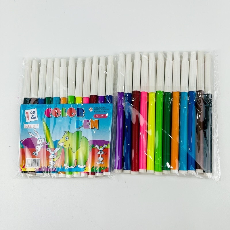 

Spidol Warna Warni Coloring Maker 12 Warna Kreativitas Anak Menggambar Mewarnai Colorpen isi 12 PCS