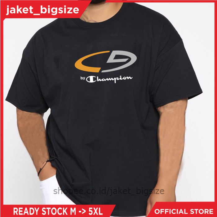 KAOS BIG SIZE MURAH 2XL 3XL 4XL 5XL XXL XXXL XXXXL XXXXXL CHAMP JUMBO COMBED 30S PREMIUM DISTRO