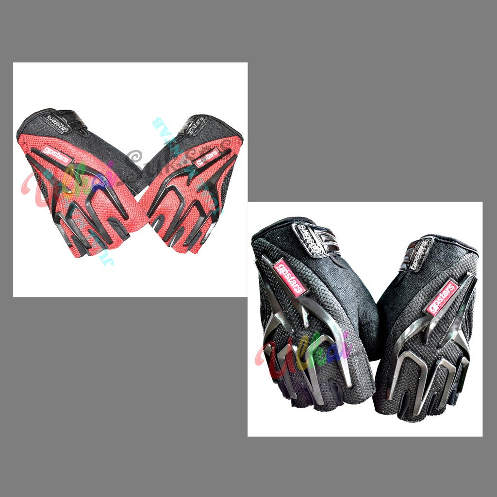 Sarung Tangan Motor Aksesoris Pengendara Motor GP Star Motif Cakra Half Pendek Sarung Tangan Bikers l Ridding l Touring All Size Dewasa l Pria l Wanita Motorcycle Glove Export Quality Murah