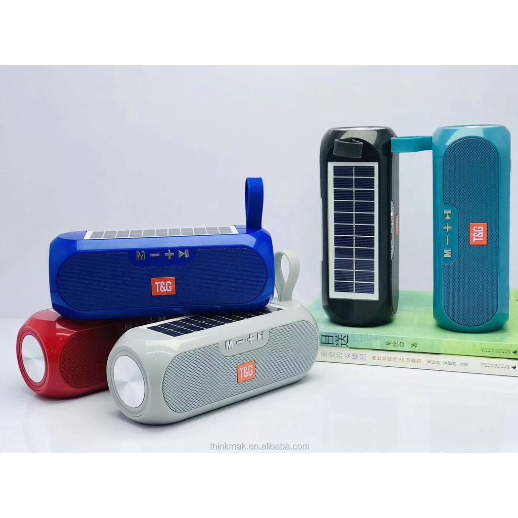 SPEAKER BLUETOOTH OROGINAL T&amp;G MODEL182 ENERGI SOLAR - Pengisi Daya Tenaga Surya