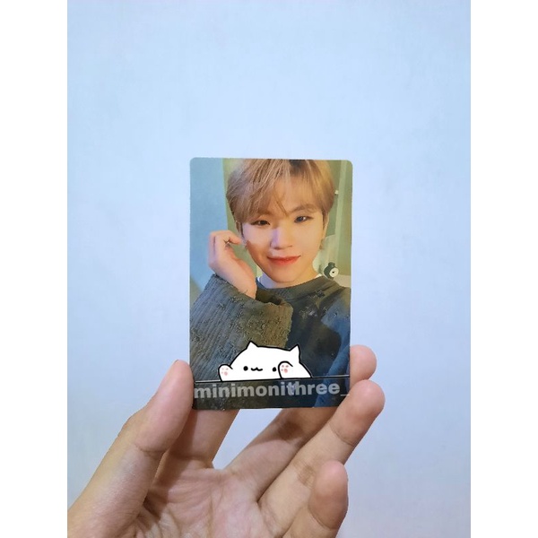 Photocard Official Attacca Carver WOOZI WOOAHAE.