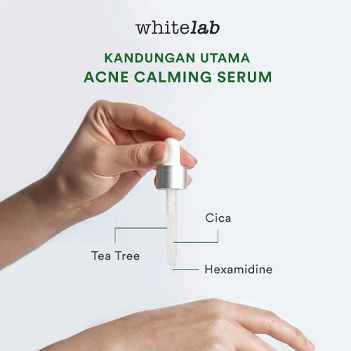 [BPOM] Whitelab Acne Calming Serum 20ml (Tea tree, Hexamidine &amp; CICA)