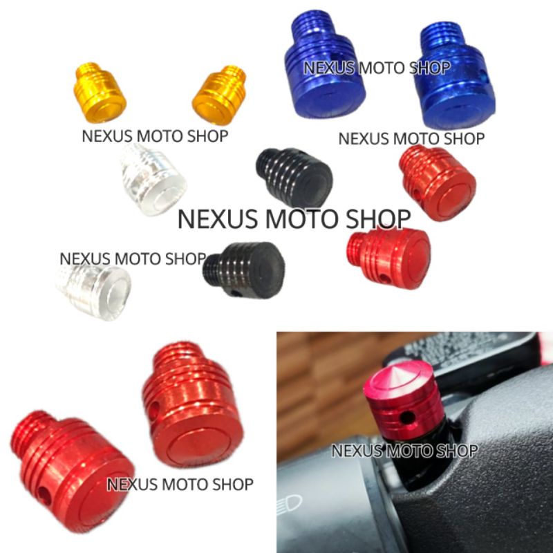 tutup baut spion nmax aerox155 nmax new aerox new lexi mio xeon m3