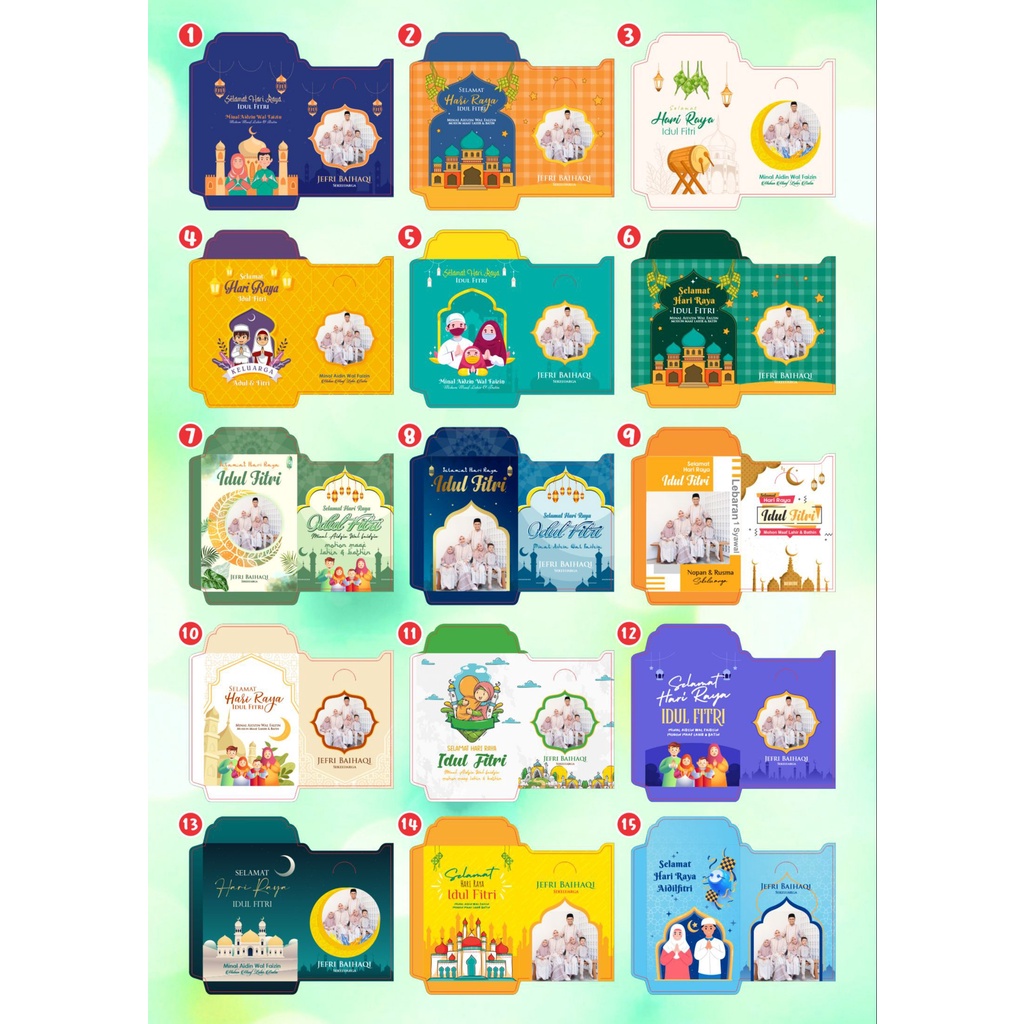 

Amplop Lebaran Custom Bisa Pakai Foto Keluarga