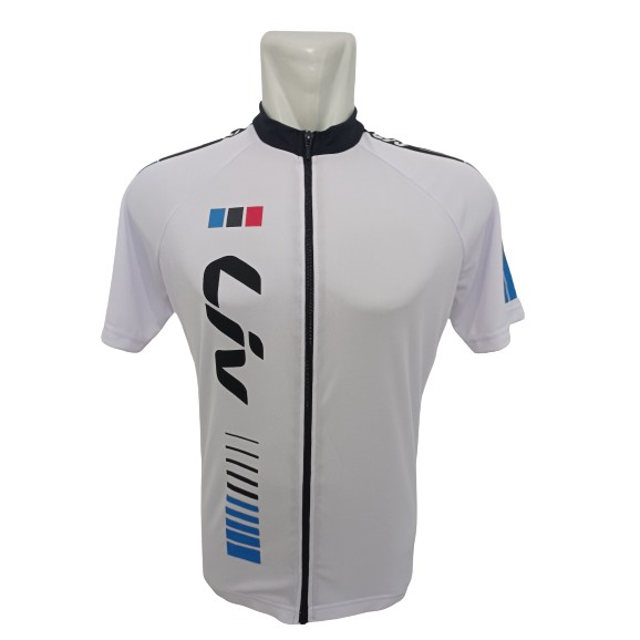 Download Jersey Sepeda Liv Putih Lengan Pendek | Shopee Indonesia