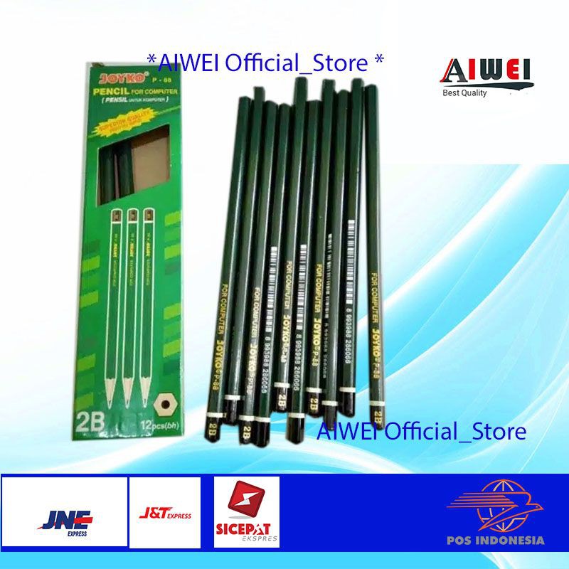 

Pensil 2B Joyko p-88 [PerLusin]