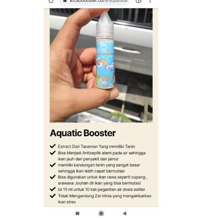 H01W Aquatic Booster  Ikan Cupang Cepat bermutasi Mutasi cupang  mutasi cupang R9N