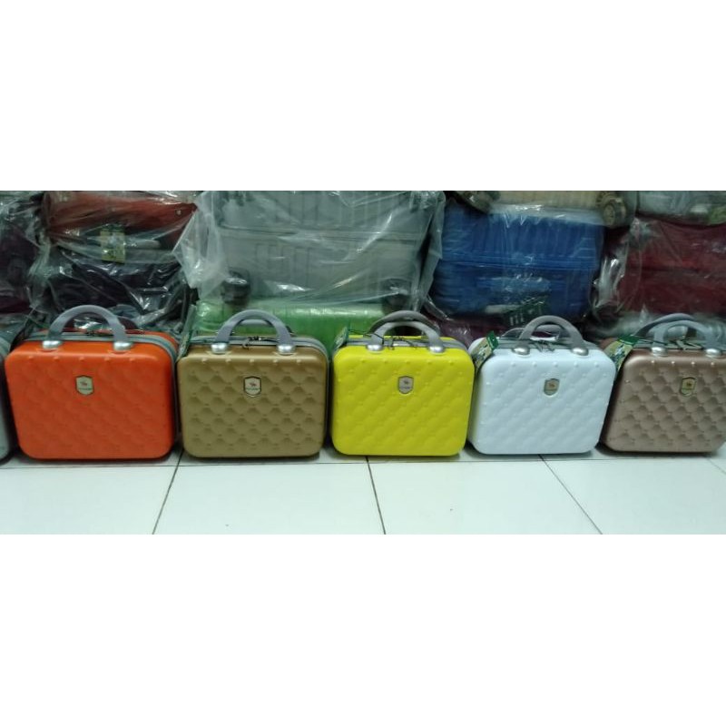 mini koper gn beauty case koper makeup size 14inch premium quality