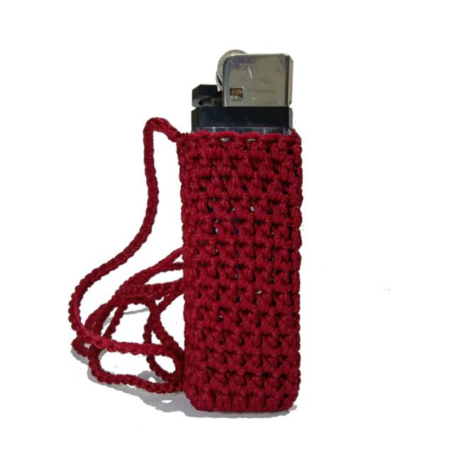 Kalung Rajut Tempat Korek Api Kalung Korek Api