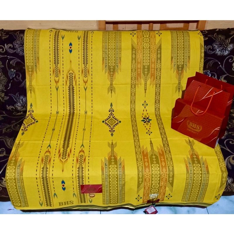 Sarung BHS Infinity Gold PKC PKB PKA PKD Putih Kuning Hitam - Sarung BHS terbaru 2023 - Free Paperba