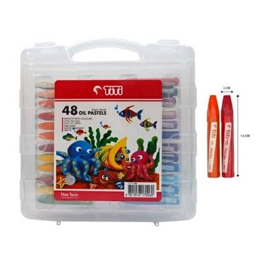 

Oil Pastel Krayon Minyak Joyko TiTi OP-48S 48 Warna Colors