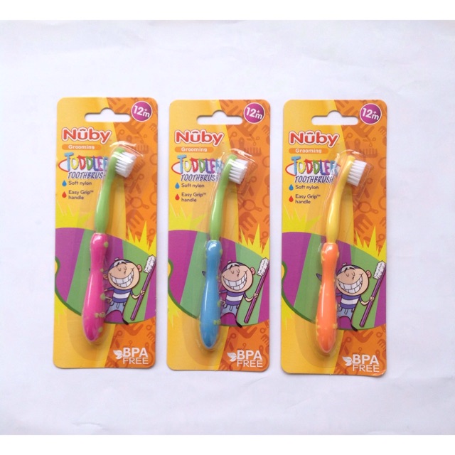 NUBY TOOTHBRUSH BRISTLES / SIKAT GIGI ANAK